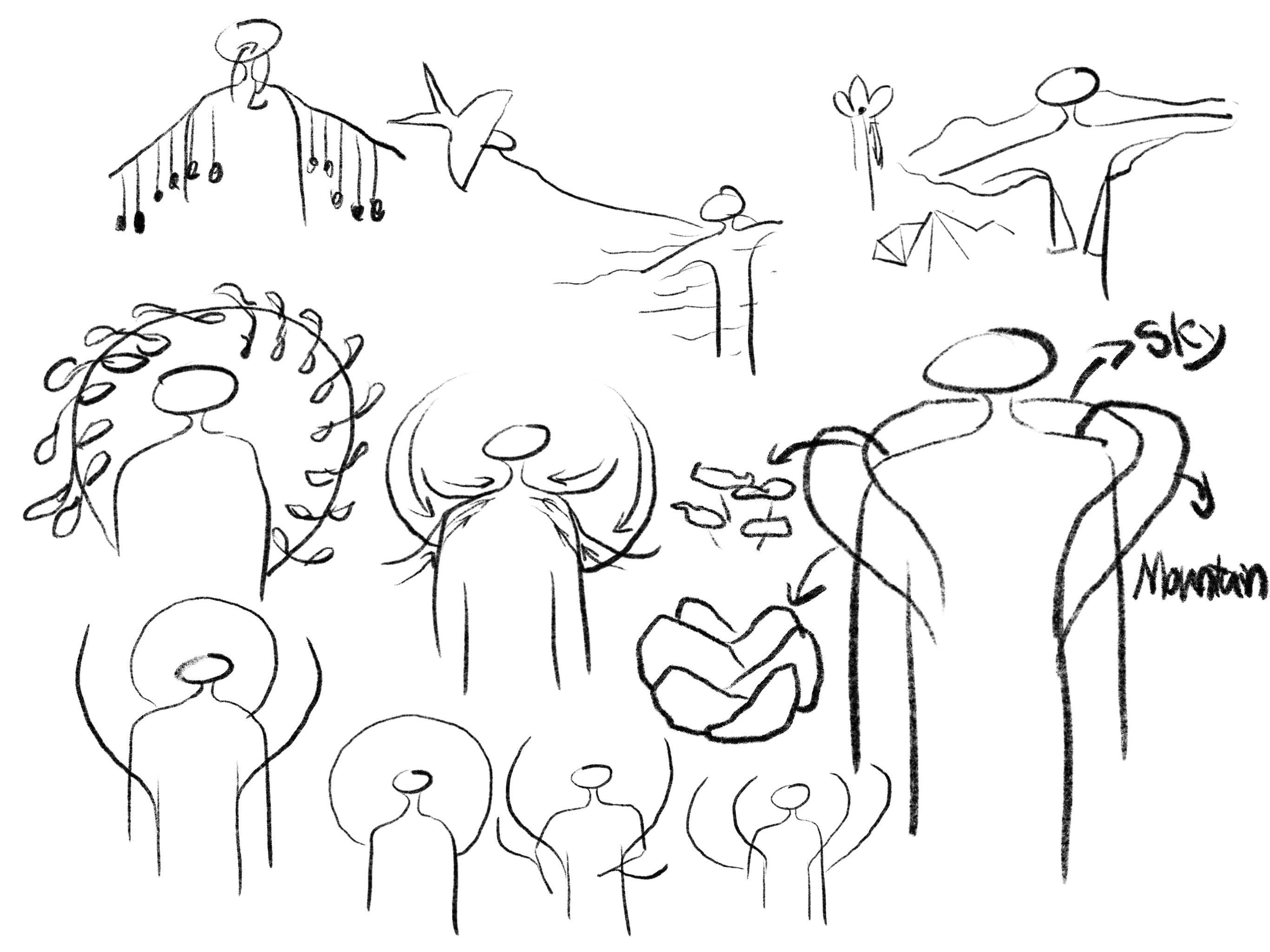 The Movement Within, sketch 2